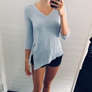 Asymmetrical Belford Sweater Top